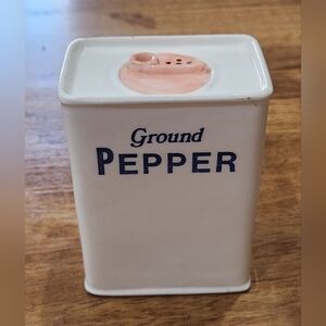 Vintage 1979 Betty St. John Pepper Ceramic Shaker